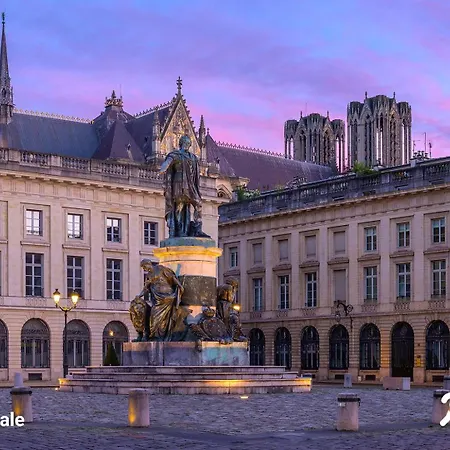 Appartamento Le - 6 Voyageurs En Hyper Centre-ville Avec Wifi Reims