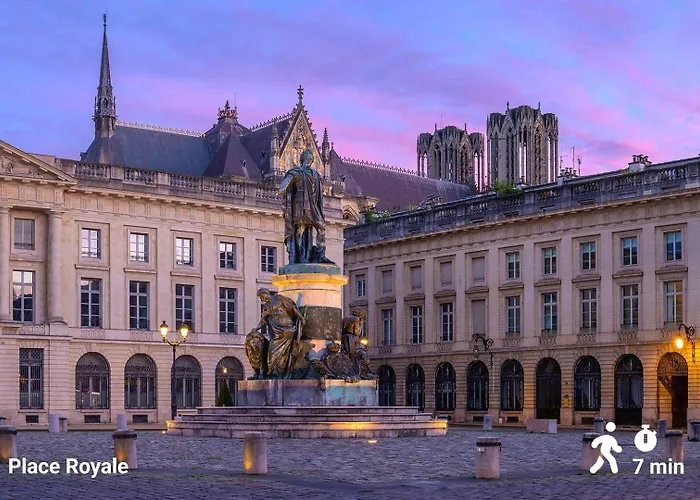 Appartamento Le - 6 Voyageurs En Hyper Centre-ville Avec Wifi Reims